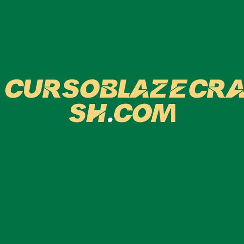 Logo da CURSOBLAZECRASH